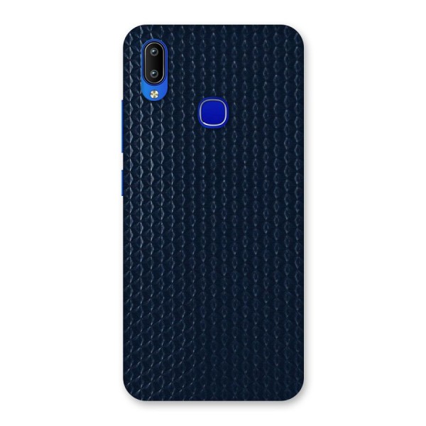 Blue Pattern Back Case for Vivo Y91